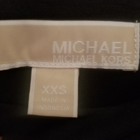 NWT Michael Kors Striped Dress with Flared Skirt - Picture 8 of 8